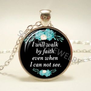 Christian Glass Pendant